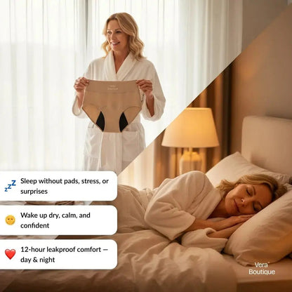 Vera's Signature Leakproof Underwear (Mocha Luxe)